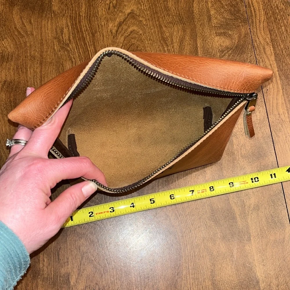 NEW Leather Makeup Bag + Toiletry Bag
